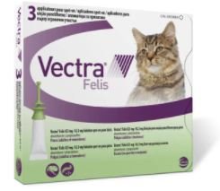 Vectra Felis Spot-on Kat Pipet 3 stuks