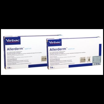 Allerderm Spot On 6 x 2ml Pipetten (tot 10kg)