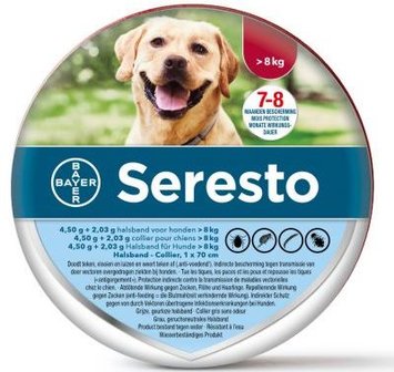 Seresto grote hond