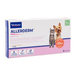 Verpakking van Allerderm kat en kleine hond