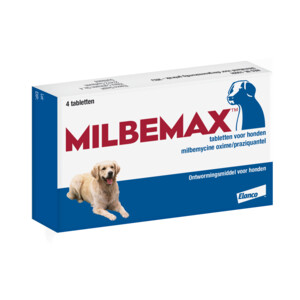 Milbemax grote hond ontworming