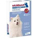 MILBEMAX Kleine Hond & Pup 4 tablet 2,5/25mg (1-5kg)