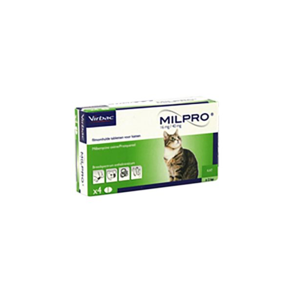 Milpro kat 16 mg/40 mg filmomhulde tabletten