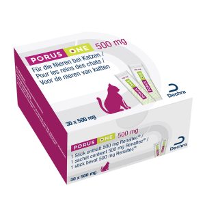 Porus One – Voedingssupplement voor katten ter ondersteuning van de nieren – verpakking 30 zakjes
