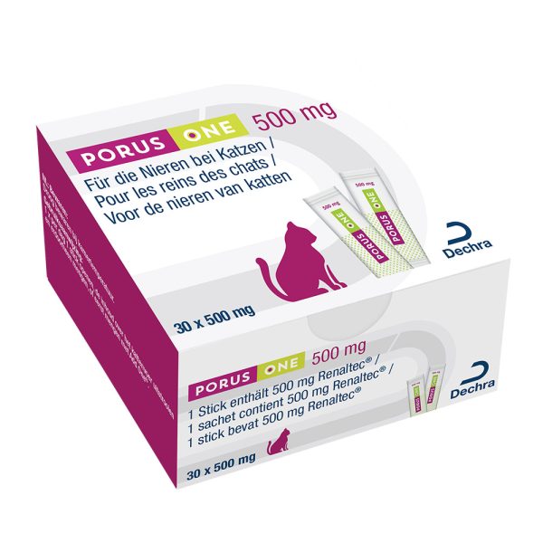 Porus One – Voedingssupplement voor katten ter ondersteuning van de nieren – verpakking 30 zakjes