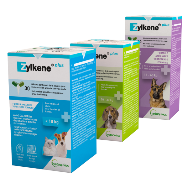 Alle sterktes van Zylkene Plus