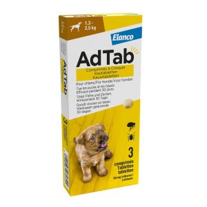 Adtab kleine hond verpakking van 3 tablet